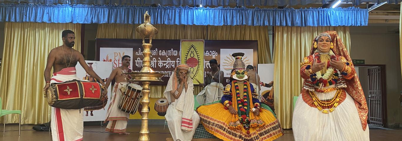 SPICMACAY Kathakali Programme by Dr. Kalamandalam Ramankutty